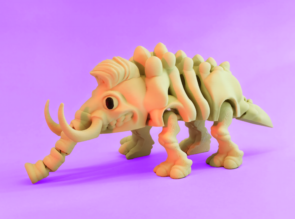 Skeletal Articulated Mammoth