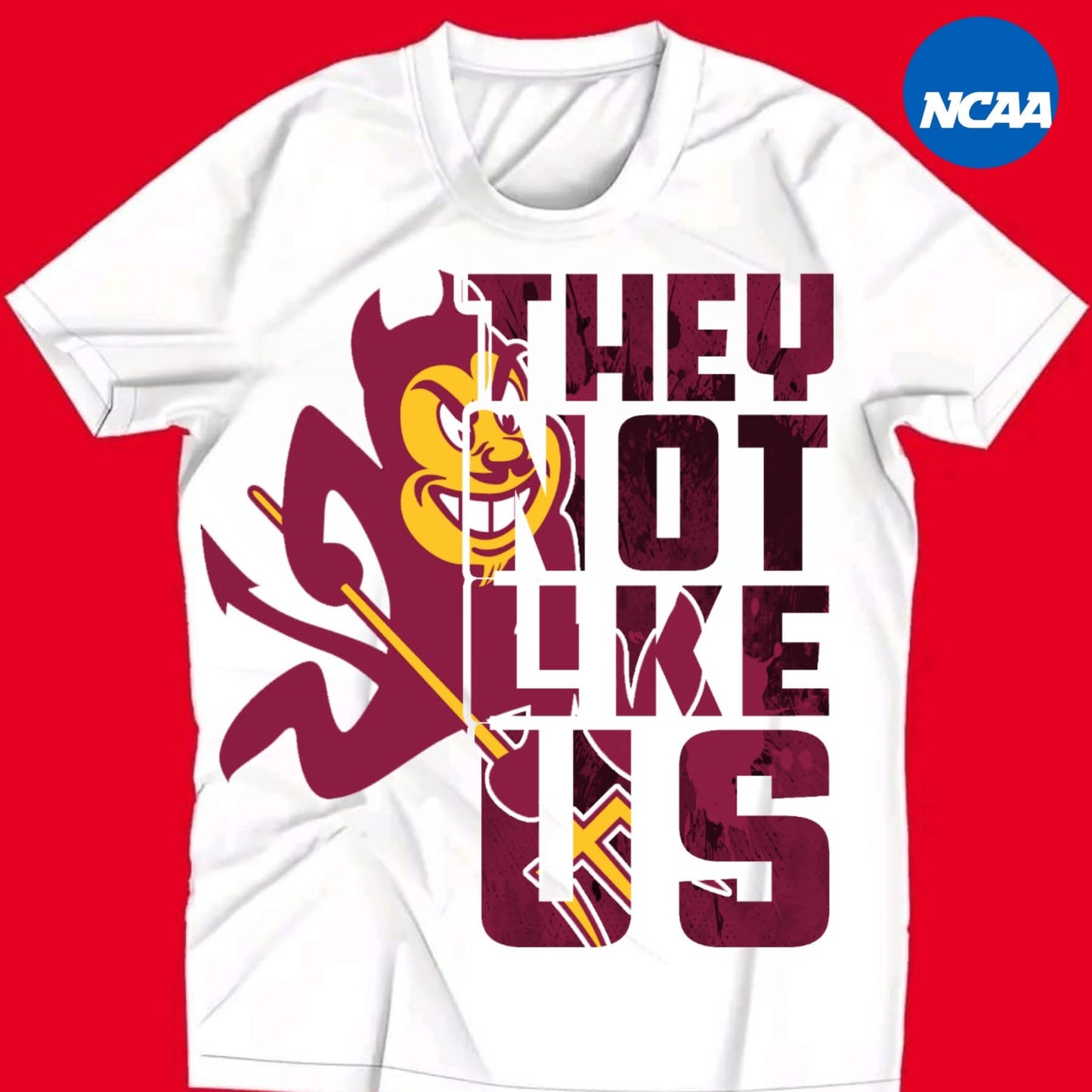 They Not Like Us College Tee