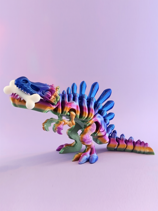 Flexi Skeleton Spinosaurus dinosaur