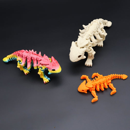 Flexi Dino Skeleton Ankylosaurus Dinosaur