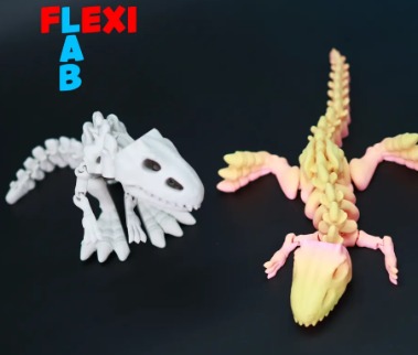 Flexi Dino Skeleton Indominus Rex Dinosaur