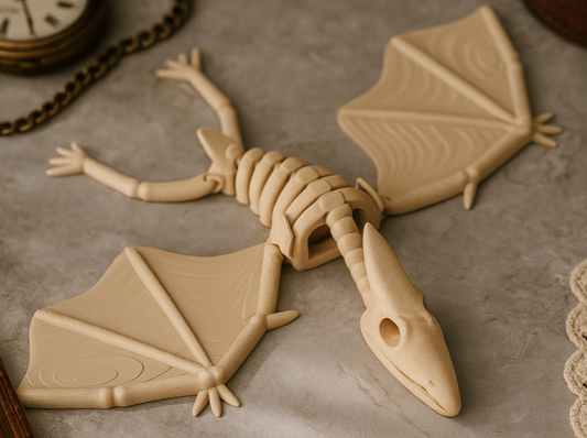 Articulated Pterodactyl Skeleton